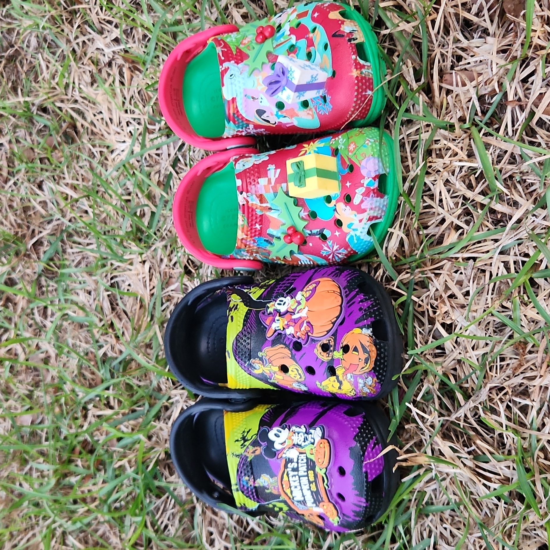 Two Pairs!!!!!Disney Parks Halloween And Christmas 2024 Size 7c/8c